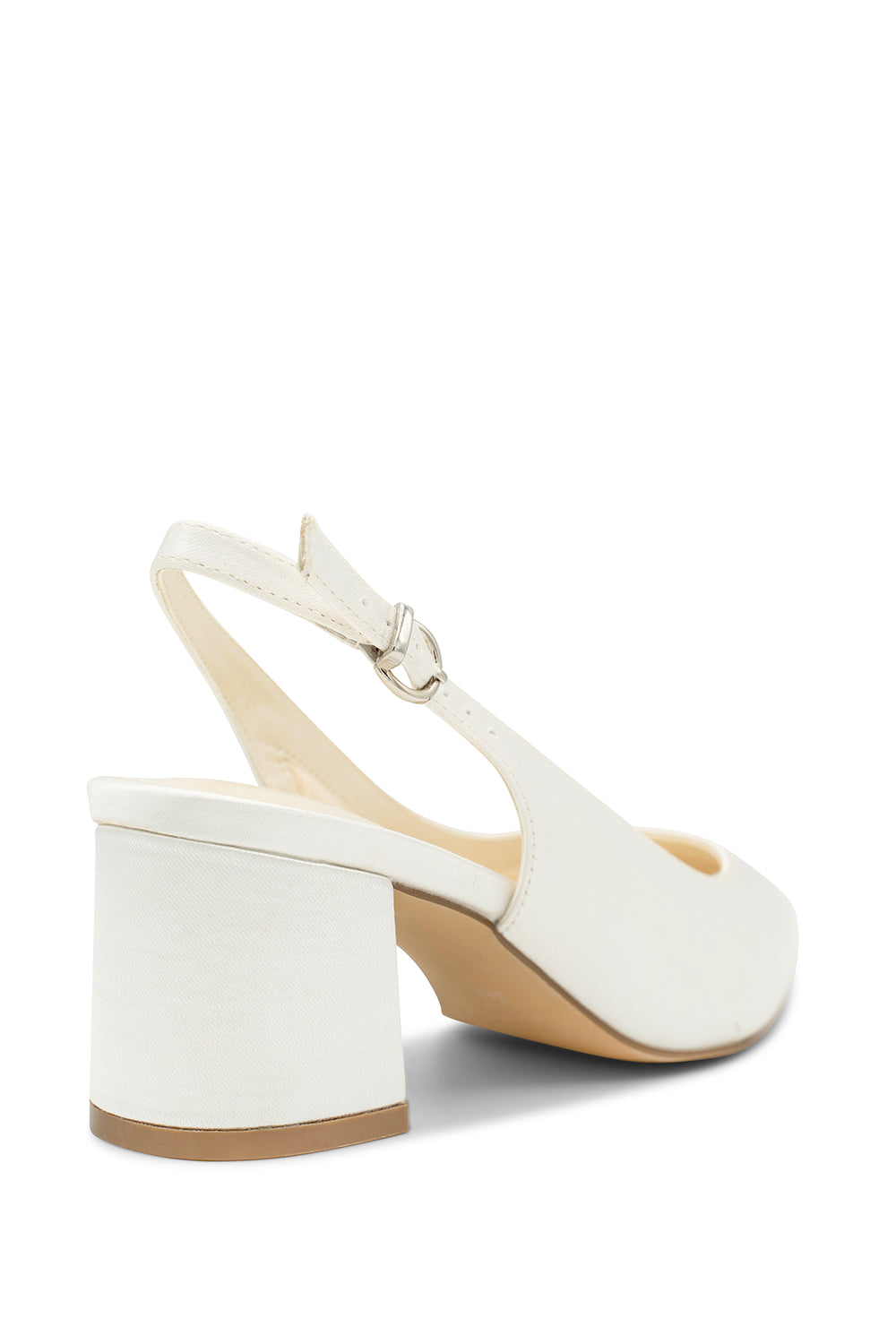 Paradox London Bessy Wide Fit Wedding Shoes Ivory Wide Fit Wedding Heels