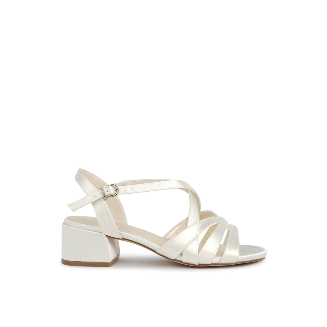 paradox london Bethany Wide Fit Wedding Sandals Bethany Wide Fit Block Heel Wedding Sandals