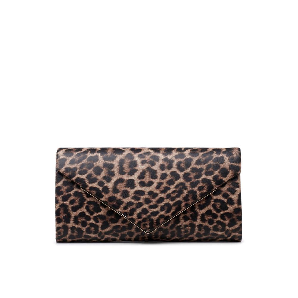 paradox london Delynn Clutch Bag Leopard Print Clutch Bag paradox london Delynn Clutch Bag Leopard Print Clutch Bag