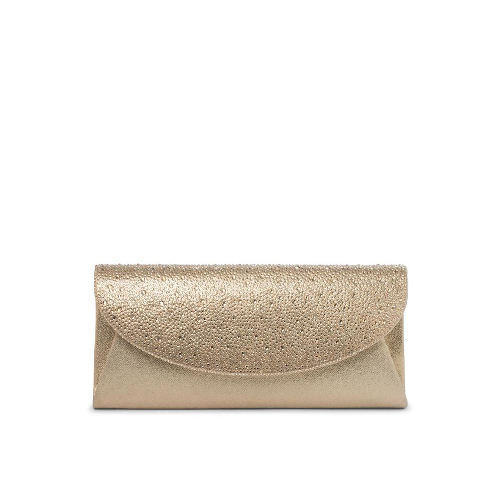 paradox london Dreamstone Clutch Bag Champagne Diamante Clutch Bag