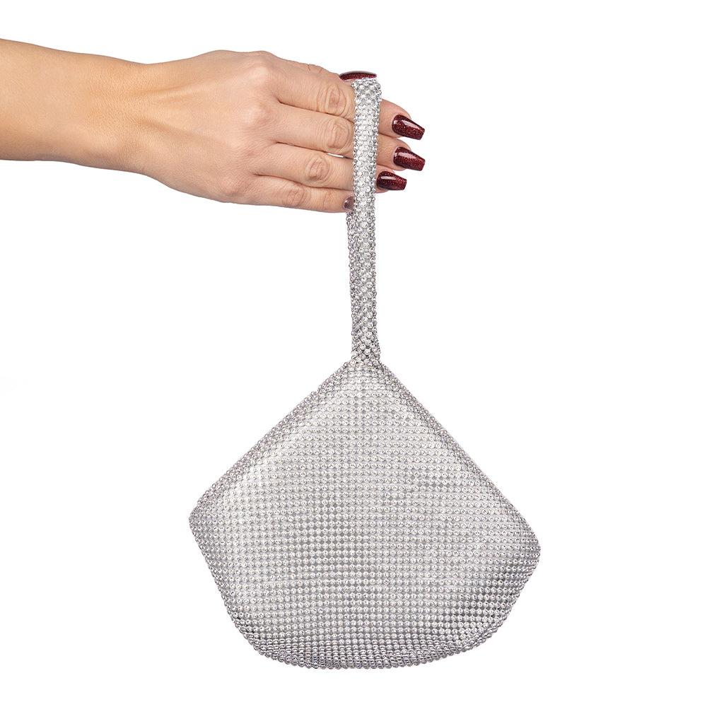 Paradox London Dua Diamante Bag Diamante 'DUA' Pouch Handbag