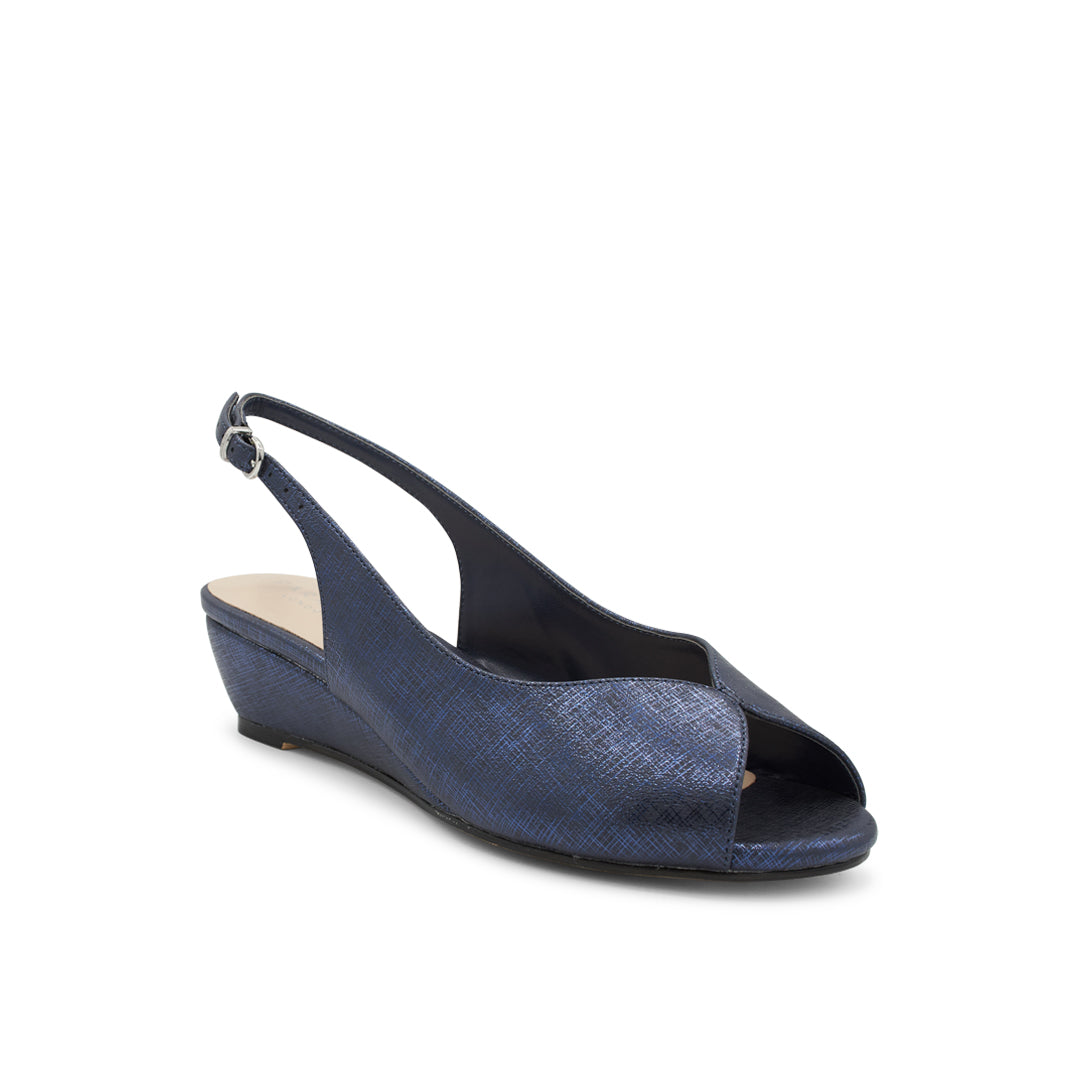 Paradox London Janine Wide Fit Wedge Sandals Janine Wide Fit Wedge Heel Sandal