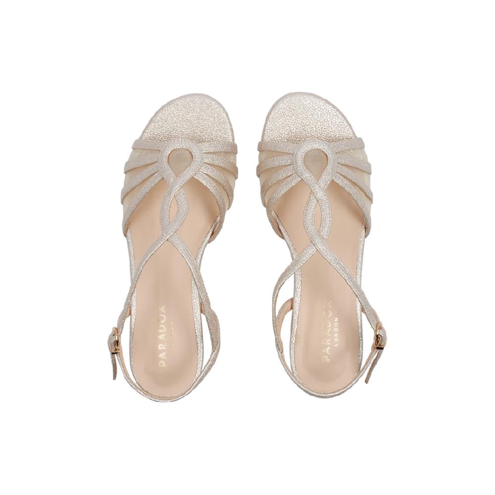 Paradox London Jenna Wedge Sandals Jenna Low Heel Wedge Sandals