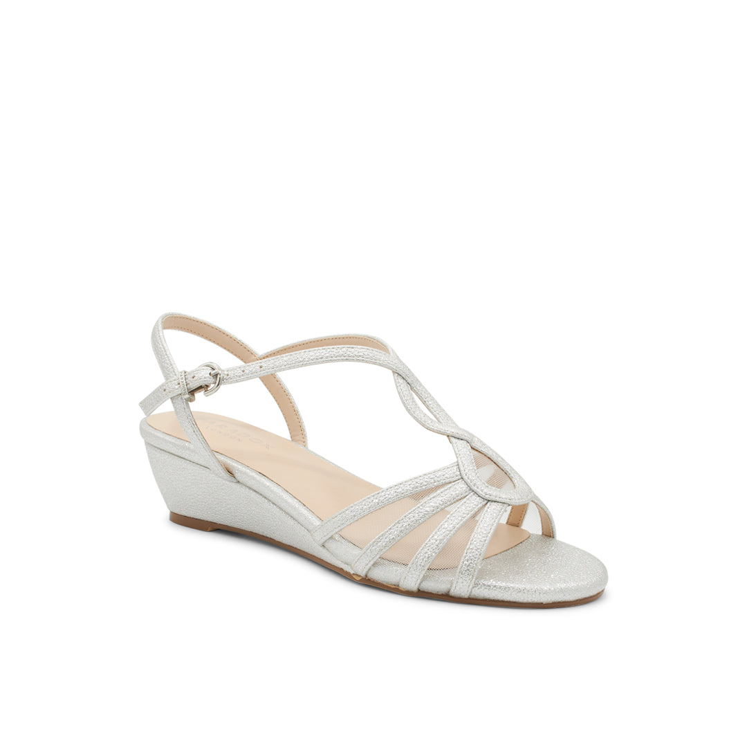 Paradox London Jenna Wedge Sandals Jenna Low Heel Wedge Sandals