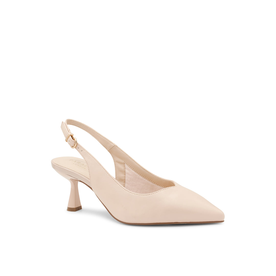 Paradox London Kelsey Slingback Heels Kelsey Flared Heel Slingback Court Shoes
