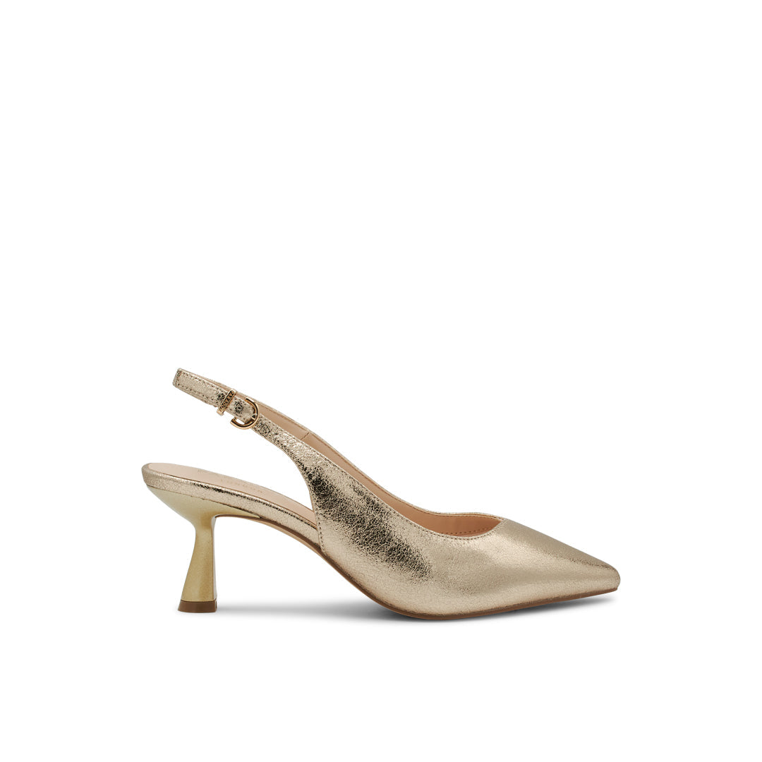 paradox london Kelsey Slingback Heels Kelsey Flared Heel Slingback Court Shoes