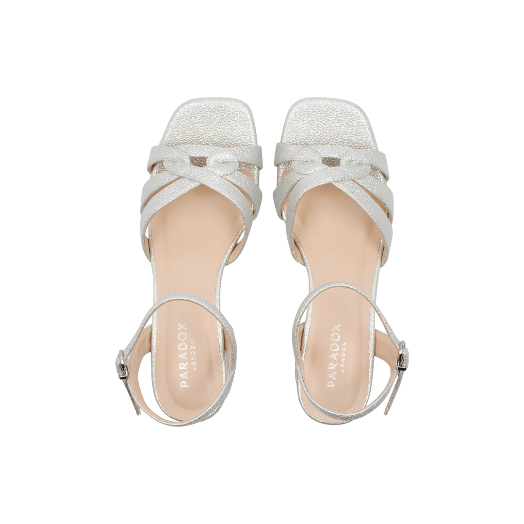 Paradox London Marcia Heeled Sandals Marcia Block Heeled Sandal