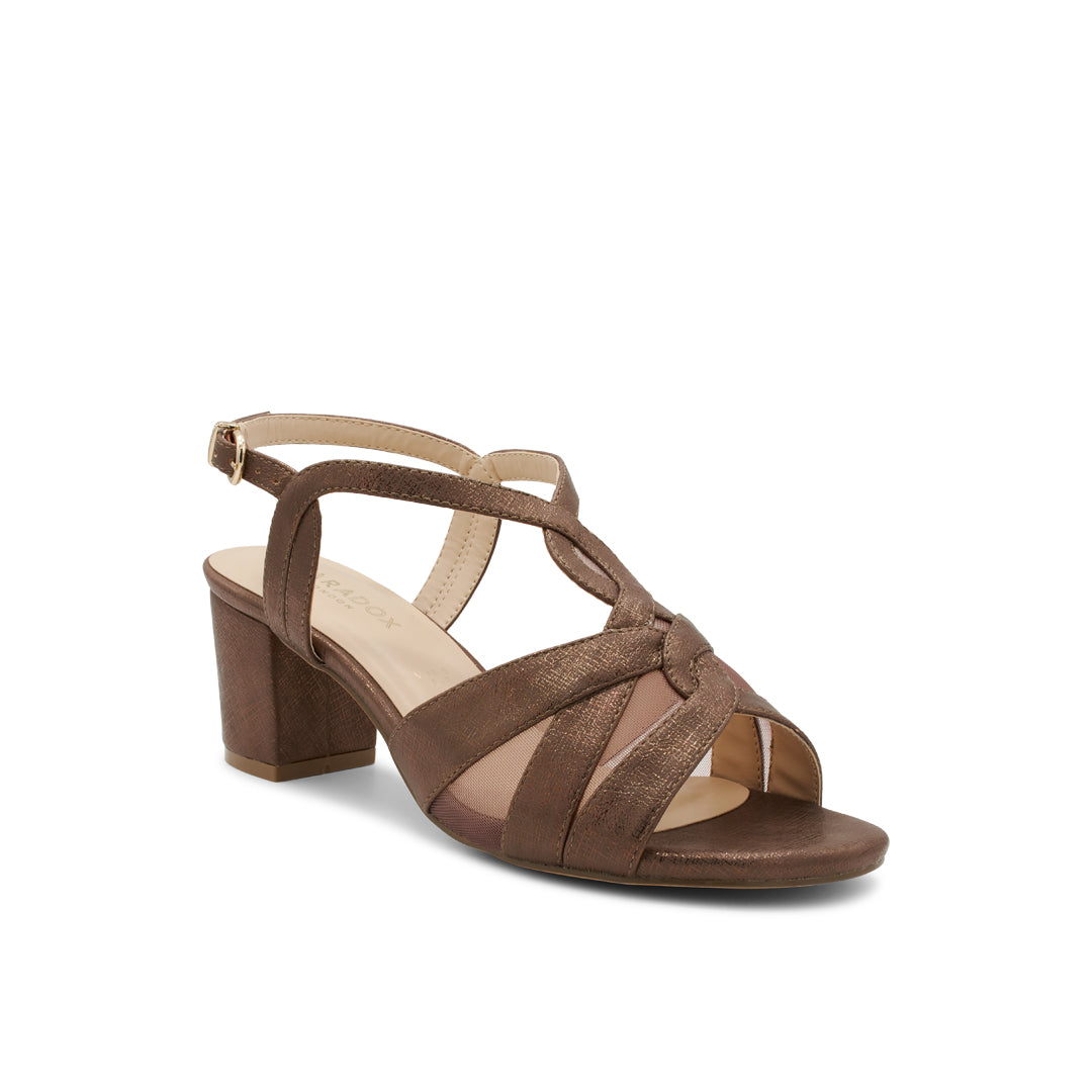 Paradox London Narelle Wide Fit Sandals Wide Fti Narelle Block Heel Sandals