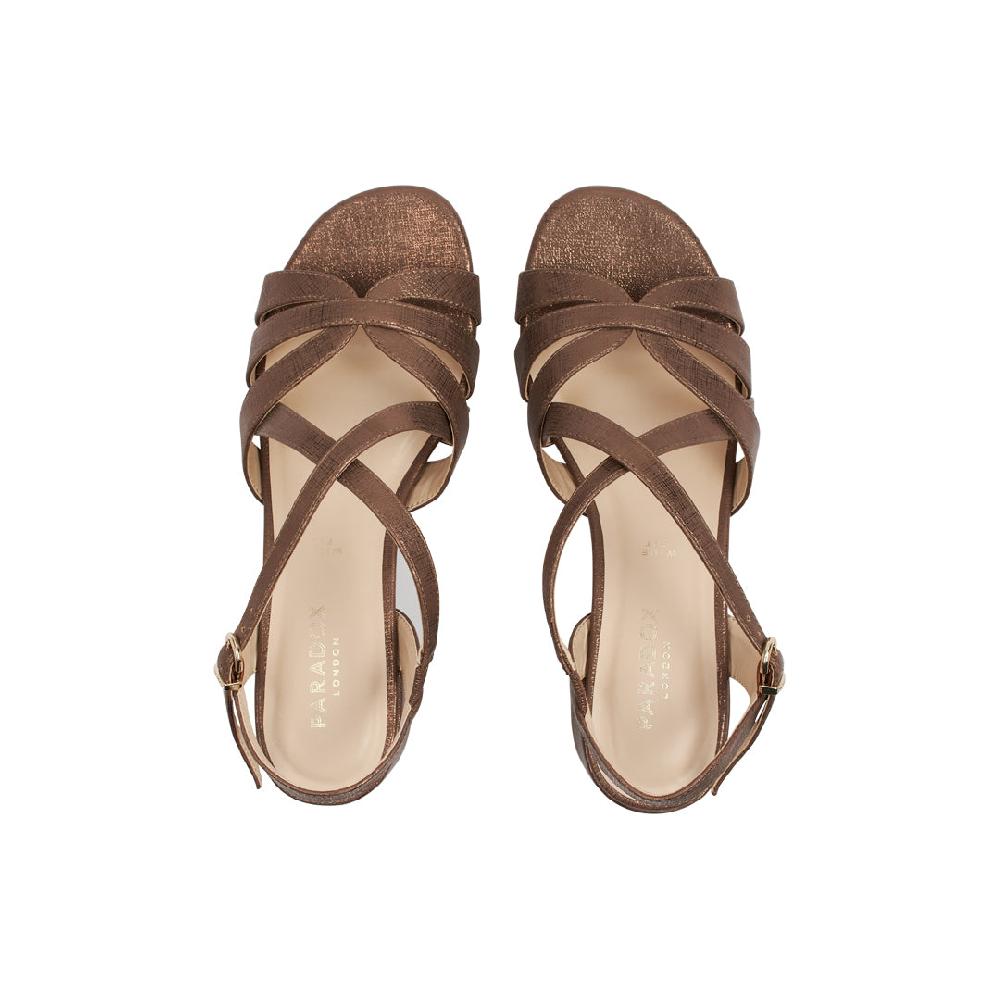 Paradox London Nerissa Wide Fit Sandals Wide Fit Nerissa Wide Fit Block Heel Sandals