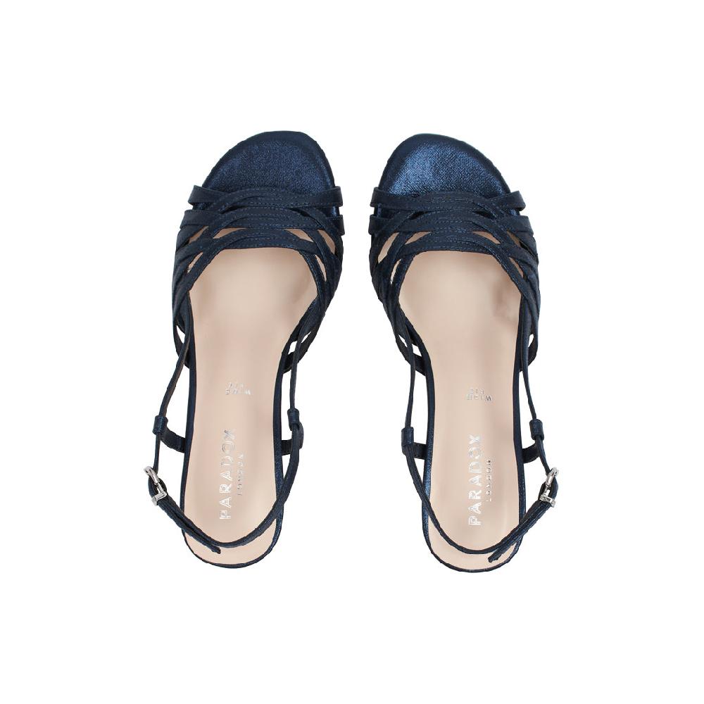 Paradox London Nicolette Wide Fit Sandals Nicolette Wide Fit Block Heel Sandals