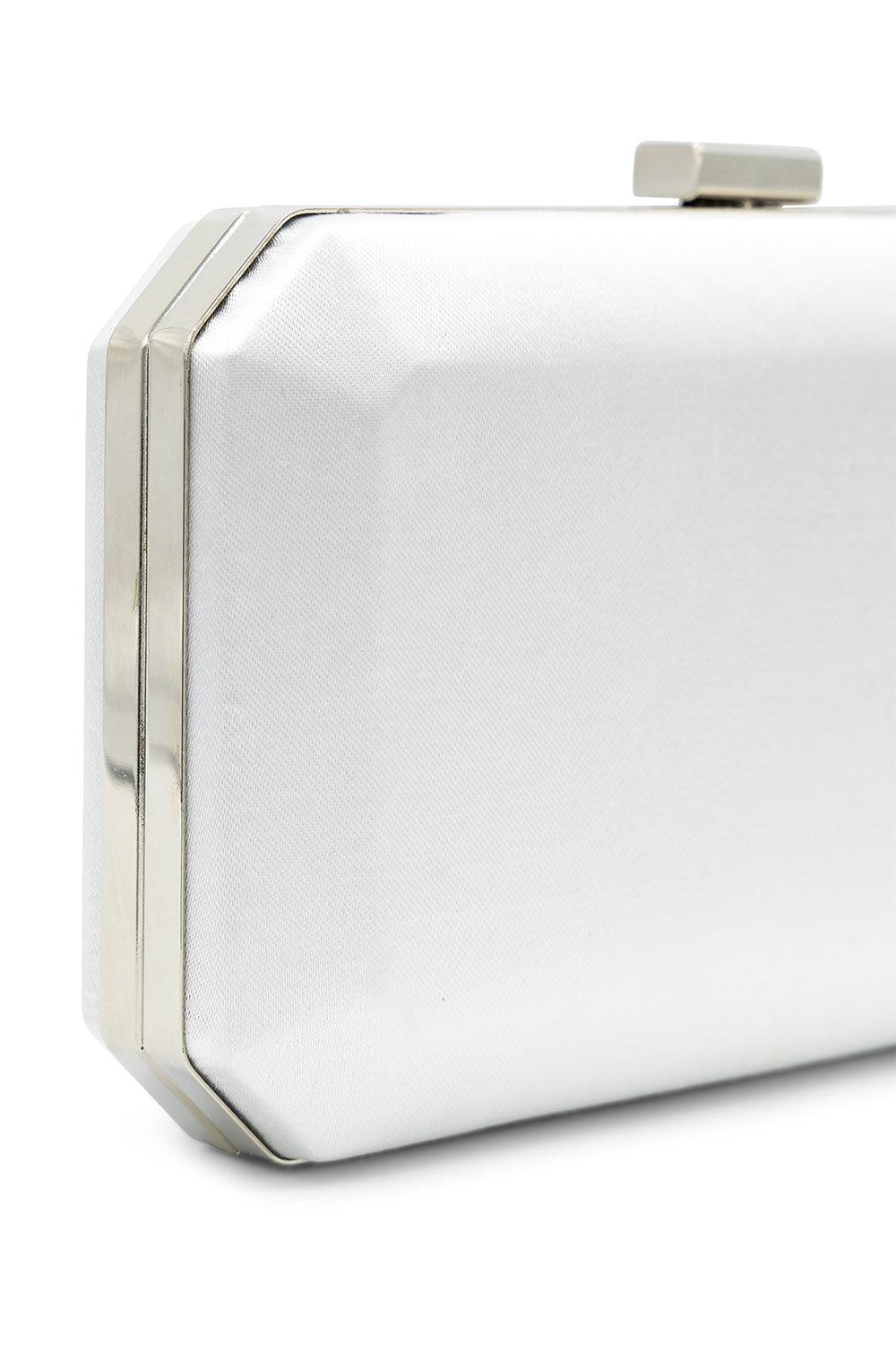 Paradox London Duana Clutch Bag Satin