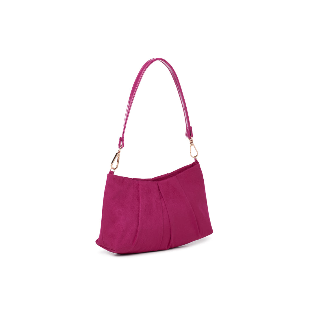 Paradox London Oriana Handbag Fuchsia Shoulder Bag