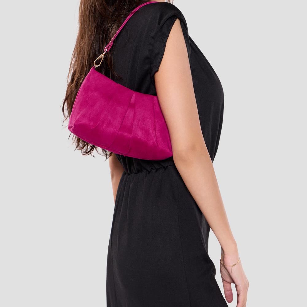 Paradox London Oriana Handbag Fuchsia Shoulder Bag