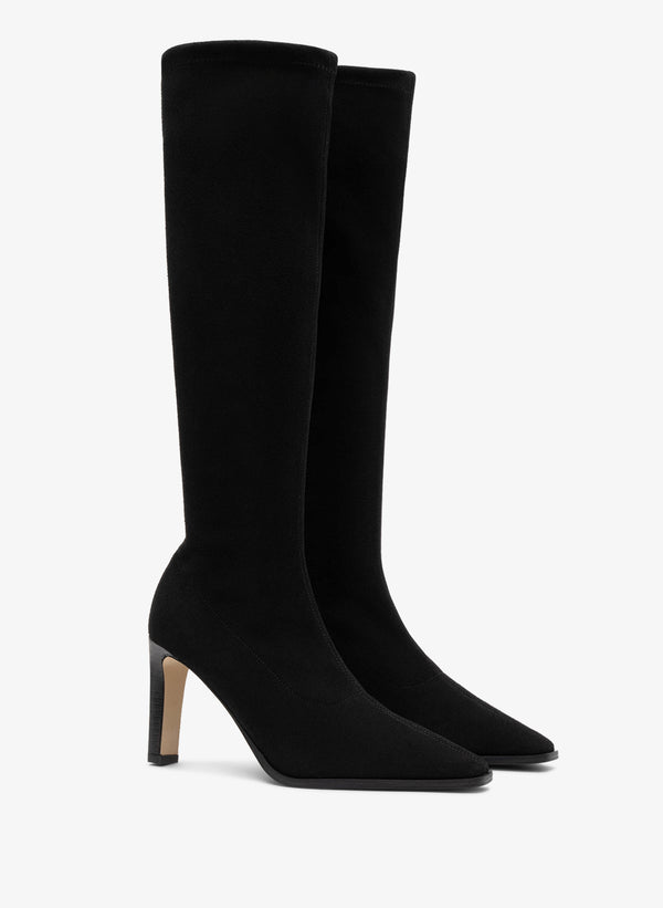 Parallèle Bottes Cuir Stretch Todd - Chaussures Femme