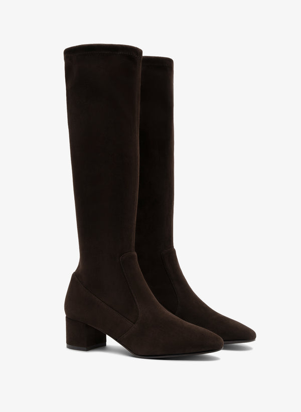 Parallèle Bottes Cuir Stretch Victoria - Chaussures Femme