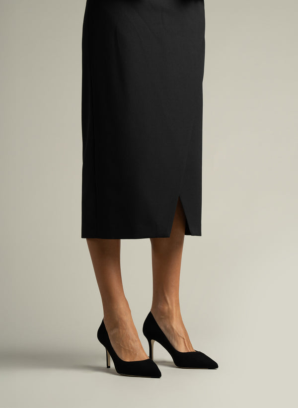 Parallèle Bottines Cuir Daim Noir Yumba - Chaussures Femme