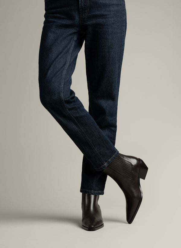 Parallèle Bottines Cuir Lisse Expresso Kira - Chaussures Femme