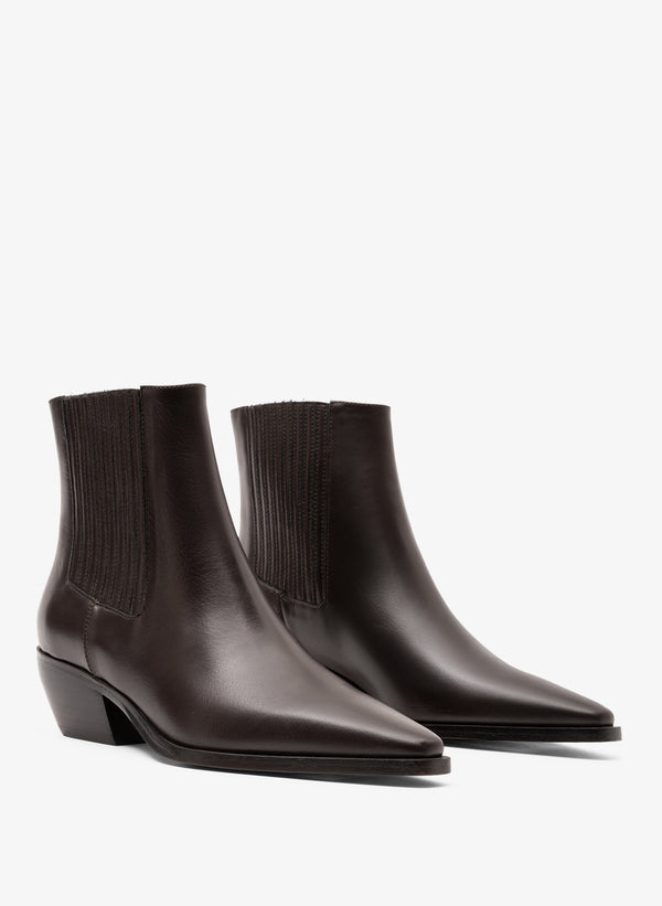 Parallèle Bottines Cuir Lisse Expresso Kira - Chaussures Femme