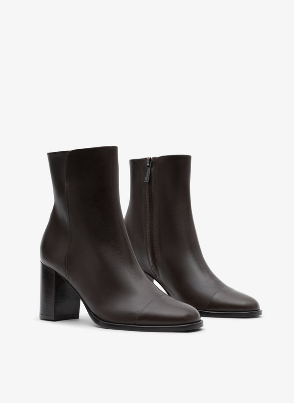 Parallèle Bottines Cuir Lisse Expresso Rimini - Chaussures Femme