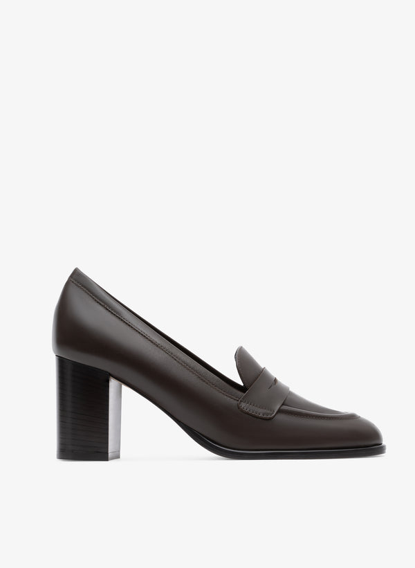 parallèle Escarpins Cuir Lisse Expresso Vittore - Chaussures Femme