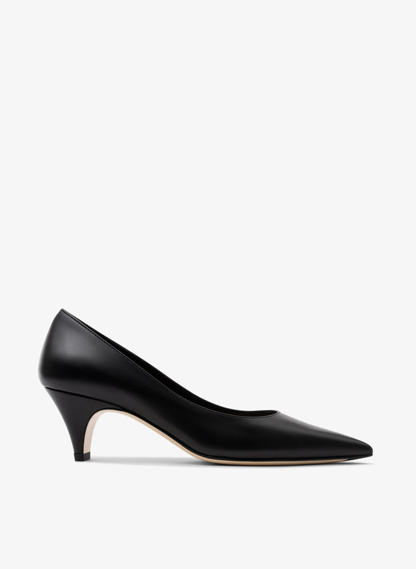 parallèle Escarpins Cuir lisse Noir Roka - Chaussures Femme