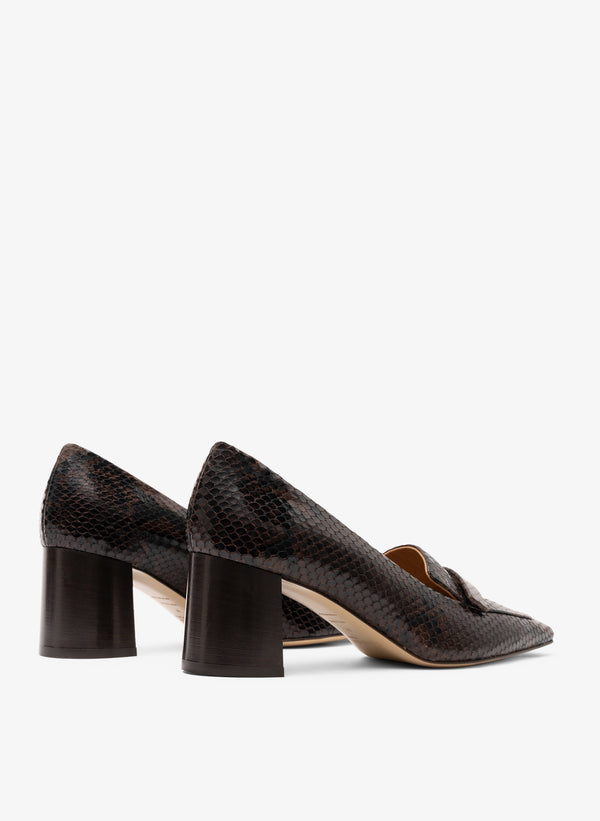 Parallèle Mocassins Cuir Python Expresso - Chaussures Femmes