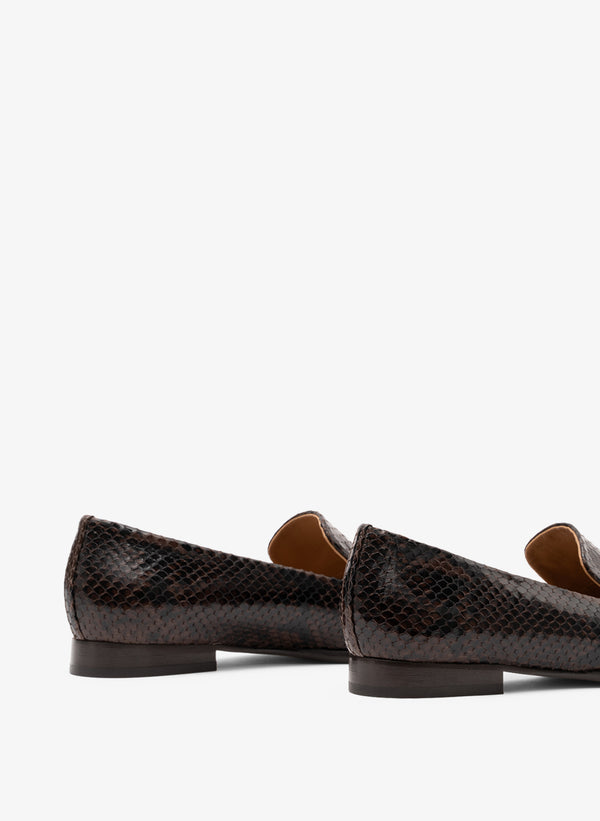 Parallèle Mocassins Cuir Python Expresso Douglas - Chaussures Femmes