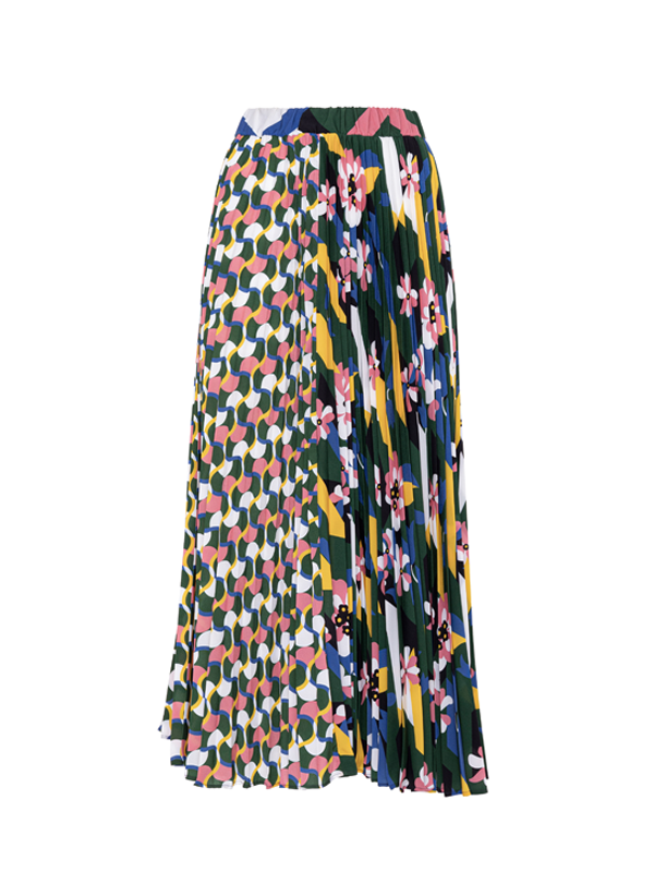 Parden' AMIRA Midi Skirt Adabella/Breanna/Caledon Green / 40