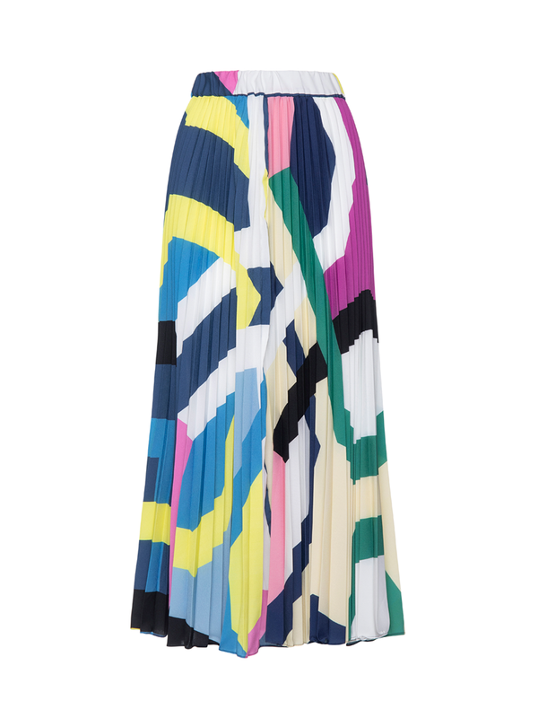 Parden' AMIRA Midi Skirt Adabella/Breanna/Caledon Green / 40