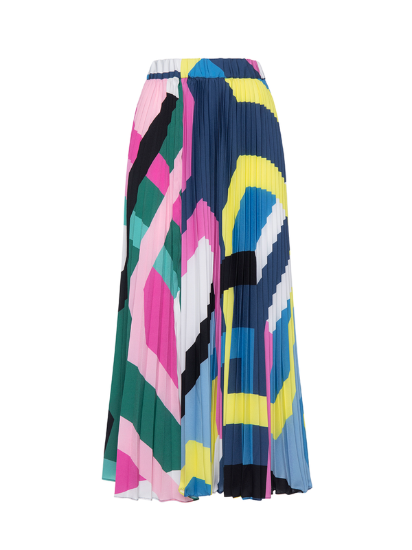 Parden' AMIRA Midi Skirt Adabella/Breanna/Caledon Green / 40