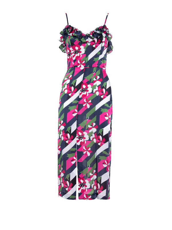 parden' BEA Silk Dress Adabella Navy / 40