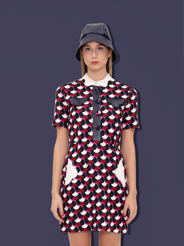 parden' BEDFORD Dress Caledon Navy / 40