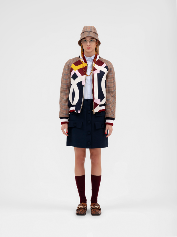 Parden' BRENDA Mini Skirt Navy / 40