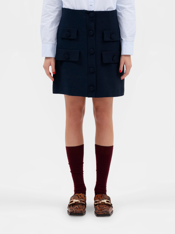 Parden' BRENDA Mini Skirt Navy / 40