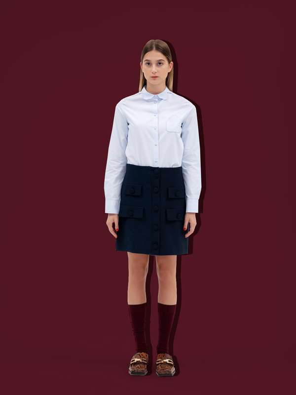 parden' BRENDA Mini Skirt Navy / 40