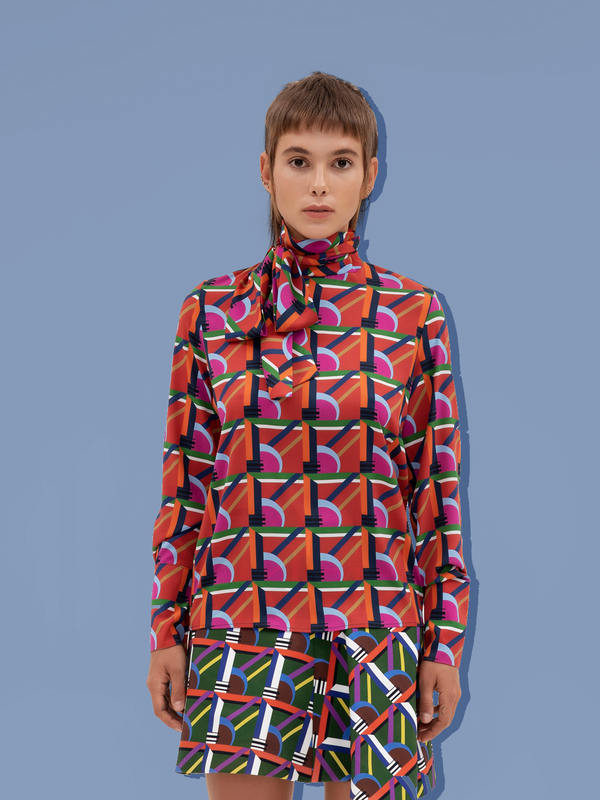 parden' DAFNE Blouse Nigel Burgundy / 40