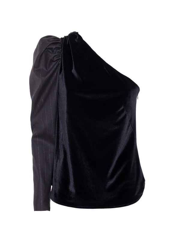 Parden' DAME One-shoulder Top Black / 40