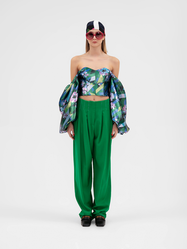 Parden' DEMIR Bustier Top Adabella Green / 38