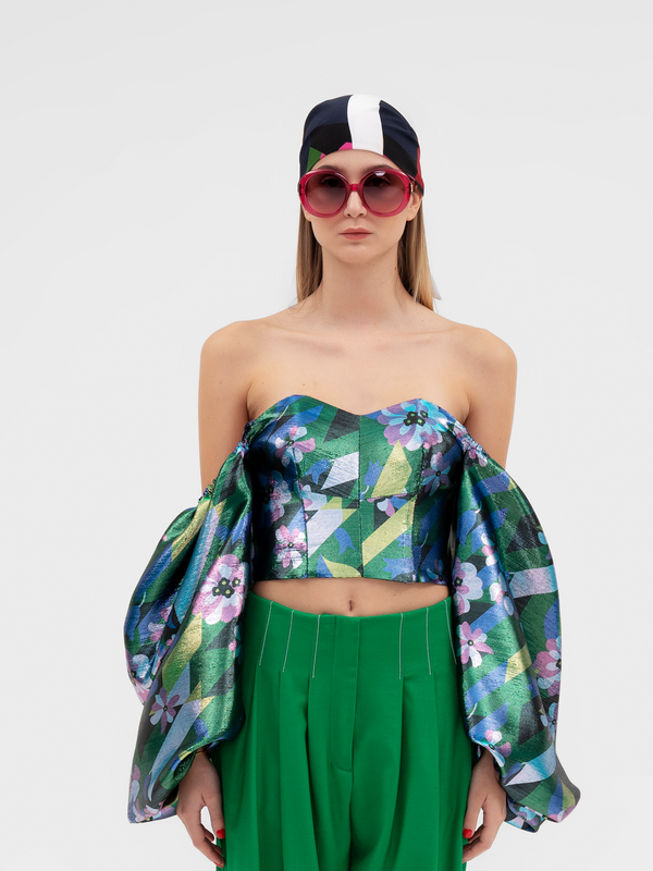 Parden' DEMIR Bustier Top Adabella Green / 38