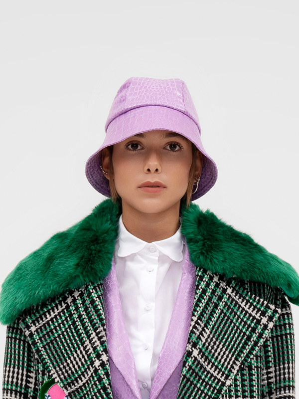 Parden' DEN Eco Leather Bucket Hat