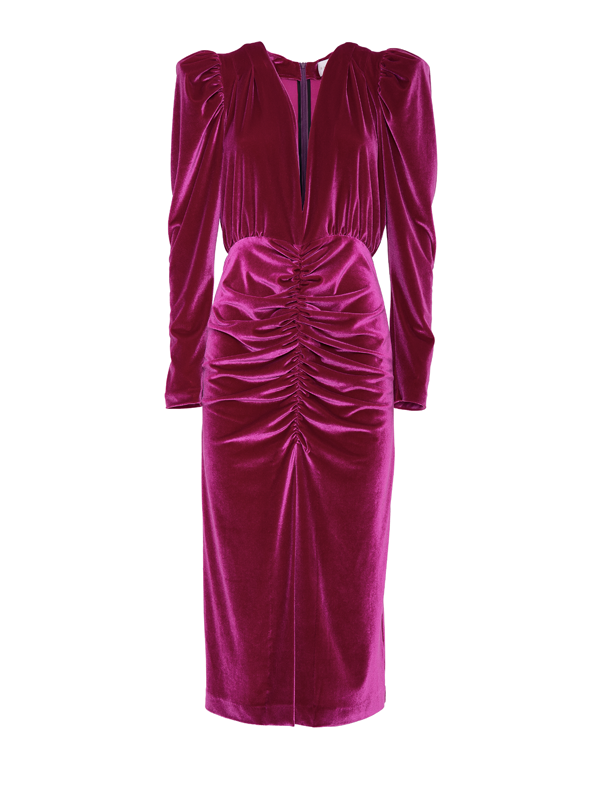 Parden' DENIZ Draped Dress Strawberry / 40