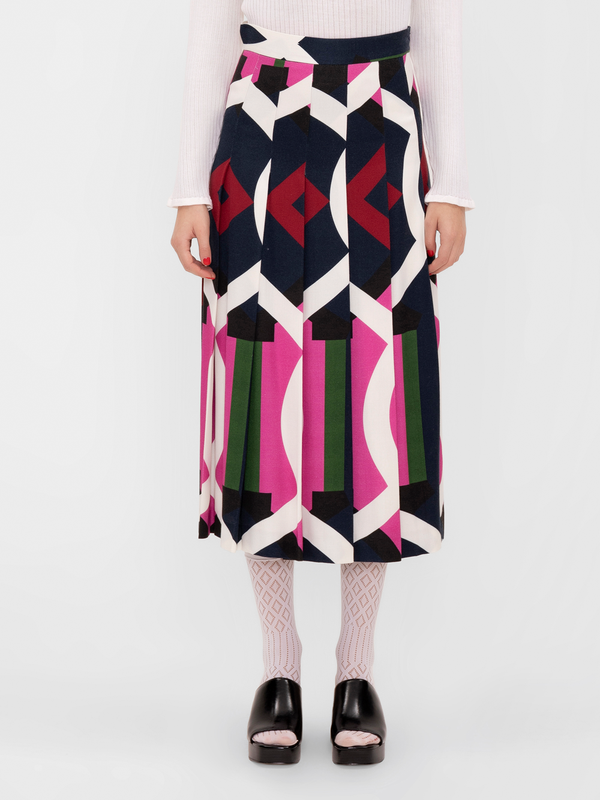 Parden' ESHA Midi Skirt Breanna Navy / 40