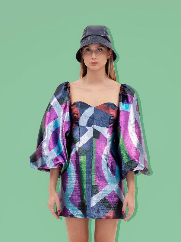 parden' GILLIAN Dress Breanna Navy / 38