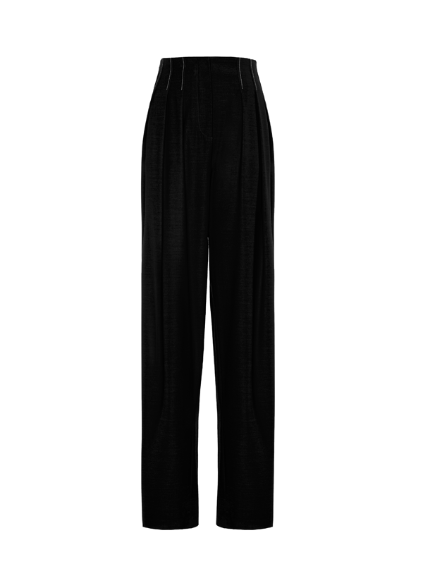 parden' GRETA Trousers Black / 40
