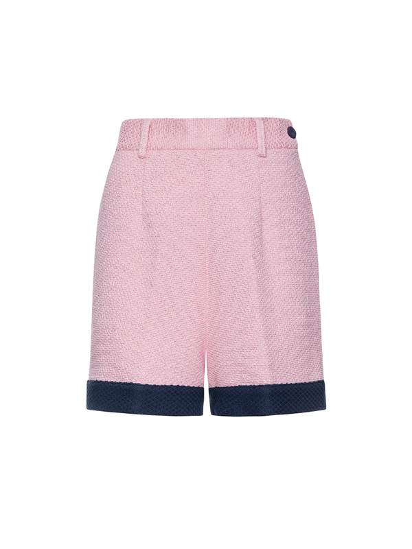 parden' IDA bouclè shorts Pink / 40