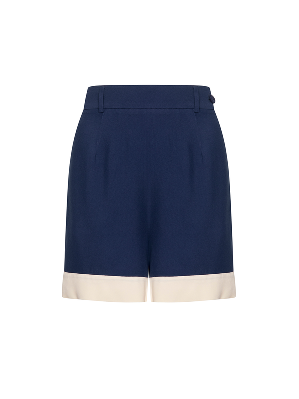 parden' IDA viscose shorts Navy / 40