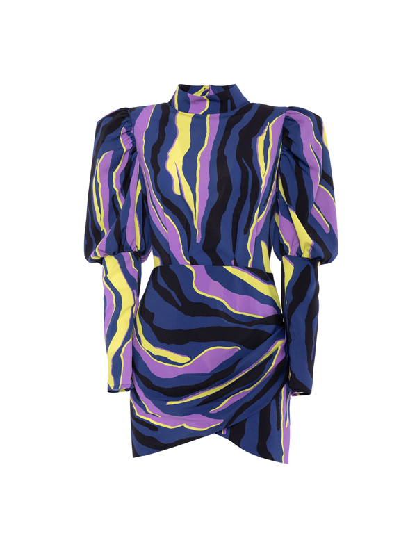 Parden' ILANA Dress Zebra Navy / 40