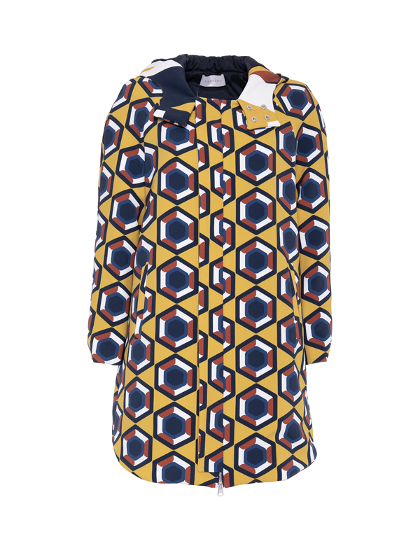 Parden' ILANIT Printed Parka Damaris Yellow / 40