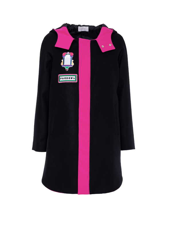 parden' ILANIT Wool Parka Black / 40