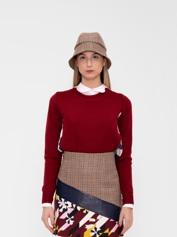 Parden' IRIS Knit Top Breanna Burgundy / 40